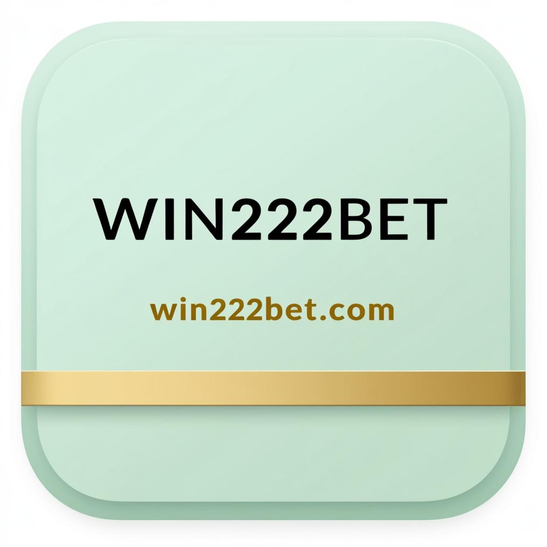 Logo da win222bet